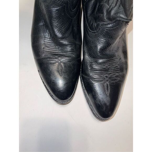 LAREDO 6691 MEN'S SIZE 12 D LEATHER UPPER COWBOY WESTERN BOOTS-POINTED TOE - Picture 2 of 9